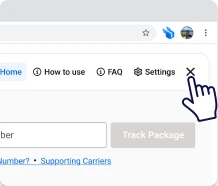 InstantPackageFinder closing menu screenshot